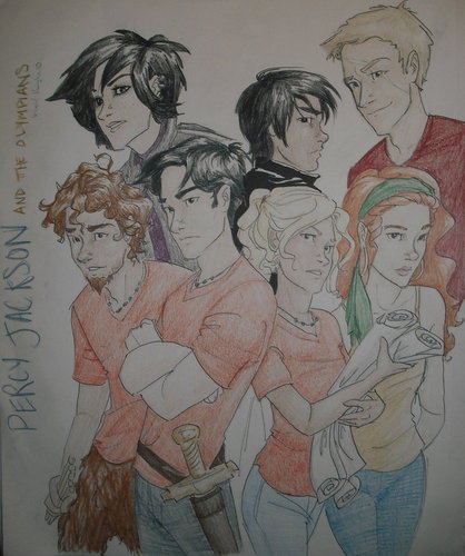  Percy Jackson And Gang