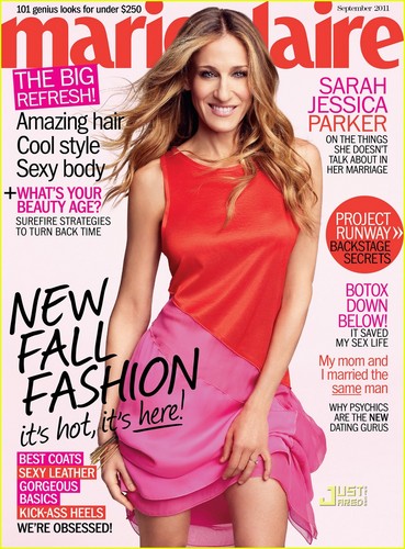  Sarah Jessica Parker Covers 'Marie Claire' September 2011