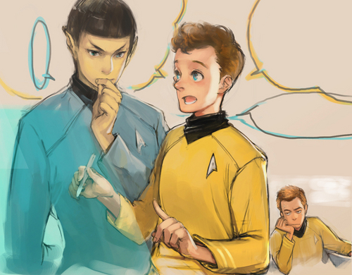  Spock and Checov