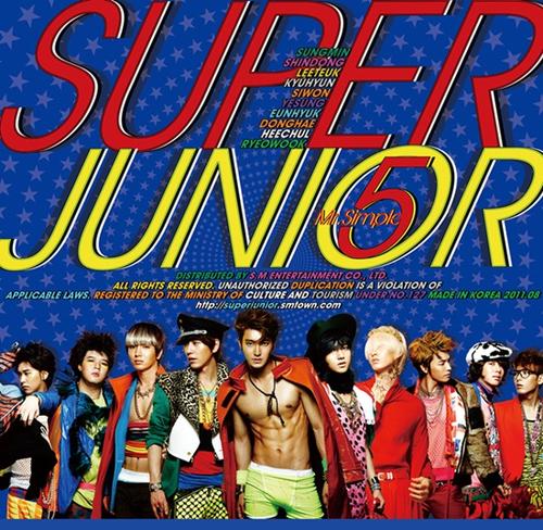  Super Junior(Mr.Simple Album Cover)