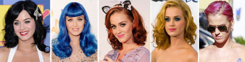  The Evolution of Katy Perry's hair