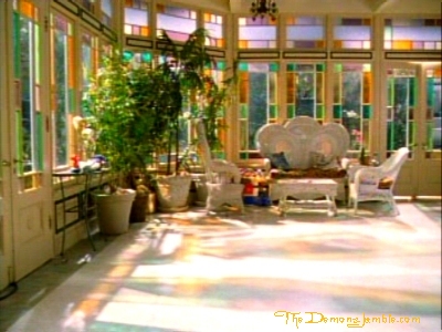  The Manor { Conservatory and dining room }