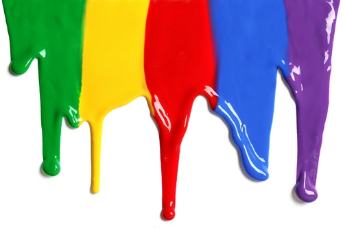  colourful paints