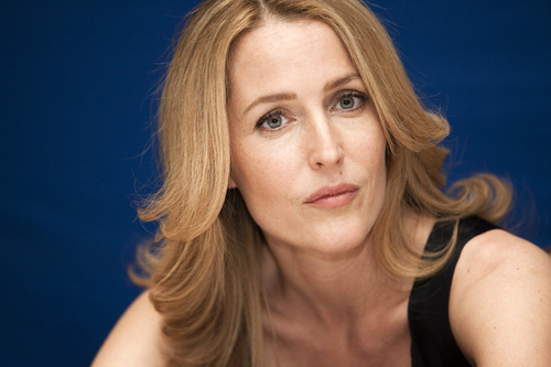  gillian anderson 'Moby Dick press conference'