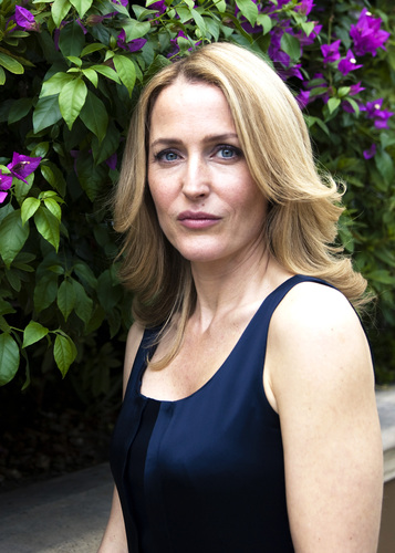 gillian anderson ' Moby Dick press conference'
