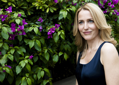  gillian anderson ' Moby Dick press conference'