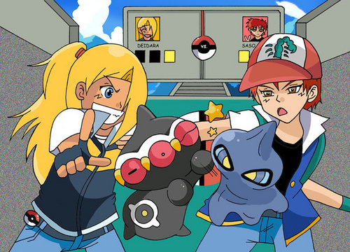  sasori pokemon fight