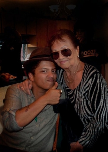  Bruno Mars & Grandmother