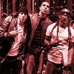  Eminem, Drake, Lil Wayne