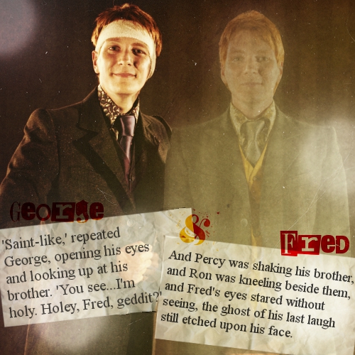  Fred and George :'(