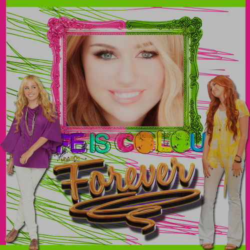  Hannah Montana Awesome kertas-kertas dinding