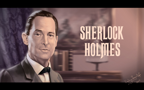  J. Brett as Sherlock Holmes