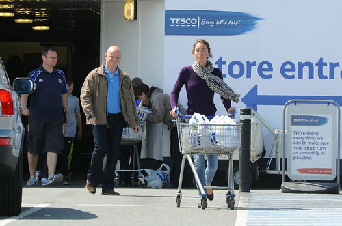  Kate Middleton at Tesco supermarché