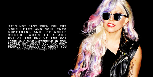  Lady Gaga Zitate