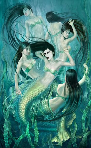  Lady Gaga as a Mermaid