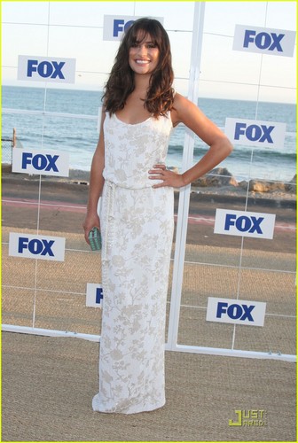  Lea Michele: rubah, fox All-Star Party with Jenna Ushkowitz!