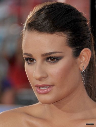 Lea @ The Premiere of "Glee The 3D संगीत कार्यक्रम Movie"