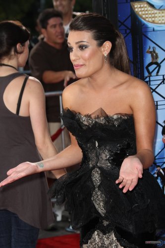 Lea @ The Premiere of "Glee The 3D Concert Movie"