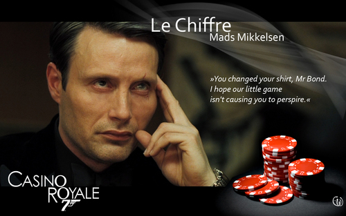  Mads Mikkelsen as Le Chiffre in Casino Royale