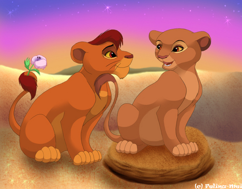 Mufasa and Sarabi cubs
