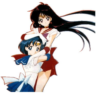  Sailor Mercury and Sailor Mars
