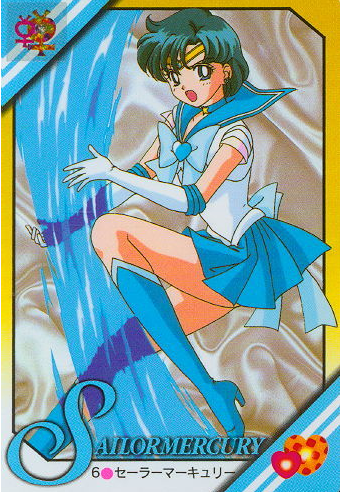 Sailor Mercury card