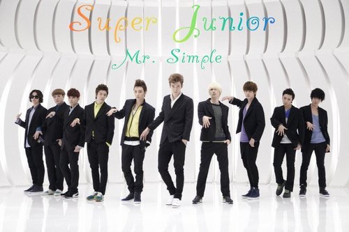 Super Junior Mr. Simple Album Cover