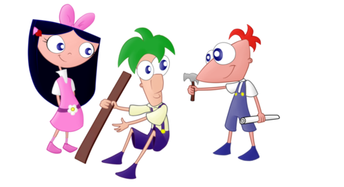  baby phineas ferb and isabella
