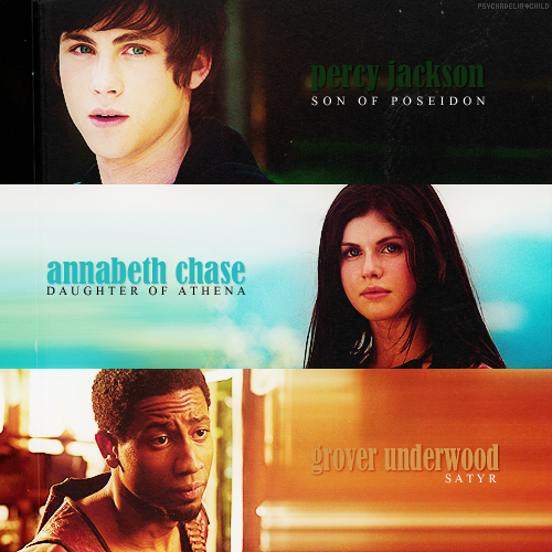  percy, annabeth, and grover