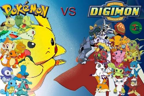 pokemon versus digimon