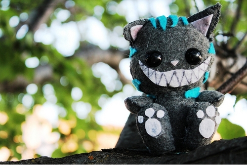  Adorable plushie of Cheshire Cat