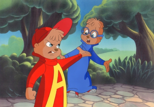 Alvin & The Chipmunks Production Cel