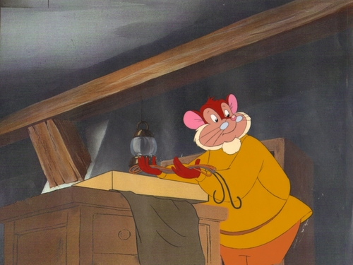  An American Tail: Fievel Goes West Production Cel