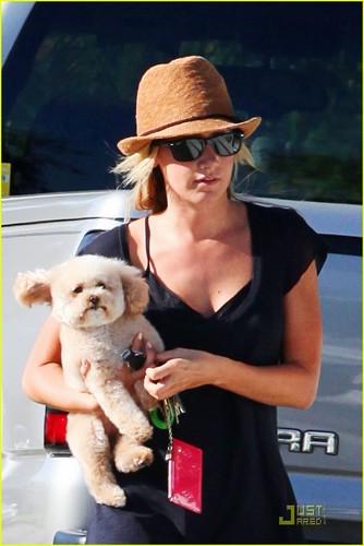  Ashley Tisdale: puppy Pickup!