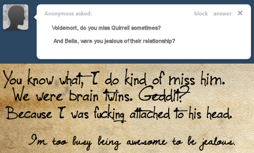  Ask a Death Eater!