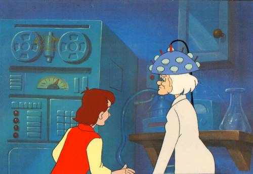  Back to the Future Animated Series Production Cel