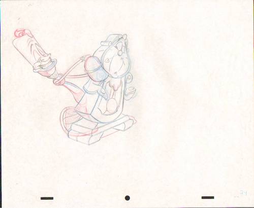  Beauty and the Beast original production animation