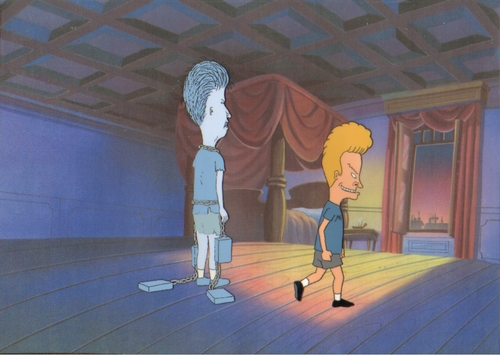  Beavis and Butthead Production Cel