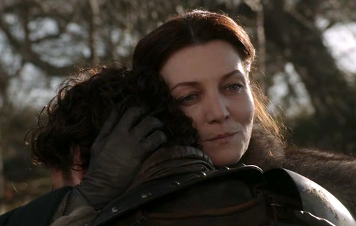  Catelyn and Robb Stark