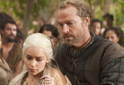 Daenerys Targaryen and Jorah Mormont