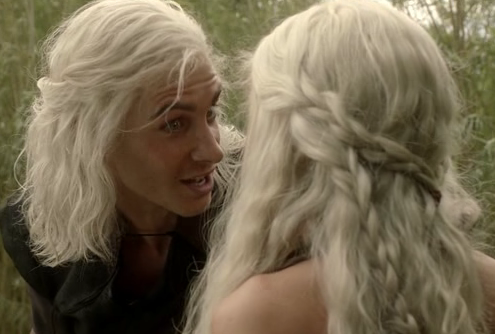 Daenerys and Viserys Targaryen
