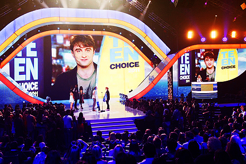  Daniel, Tom and Rupert at the 2011 Teen Choice Awards
