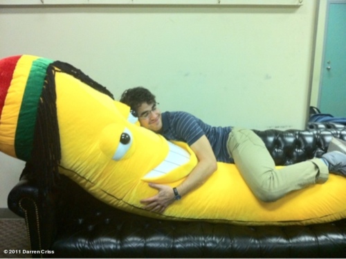  Darren and a pisang ;)