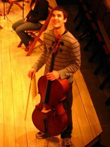  Darren plays cello!
