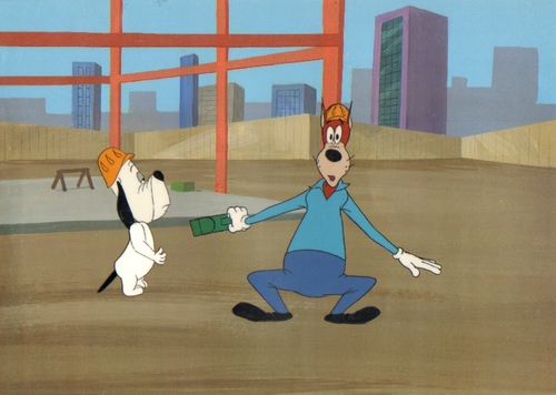  Droopy アニメーション Production Cel