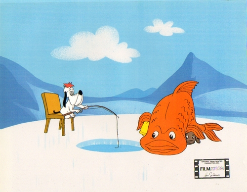 Droopy animatie Production Cel