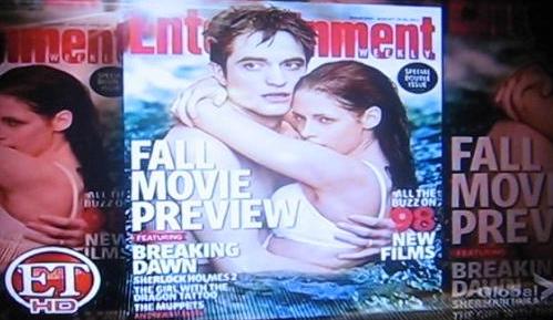  Entertainment Weekly – New Bella & Edward Breaking Dawn Still