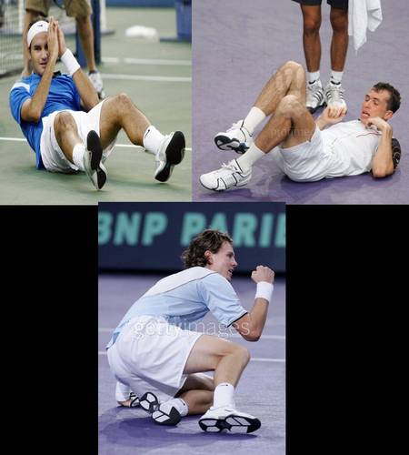  Federer,Stepanek and Berdych fallen