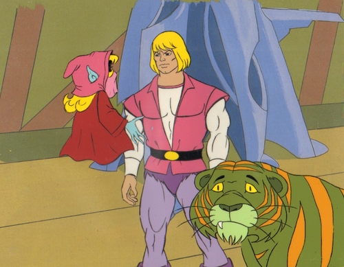  He-Man Masters of the Universe Production Cel