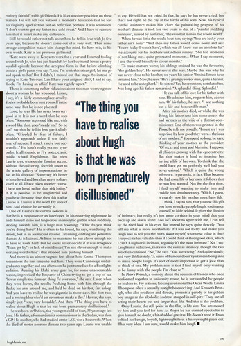 Hugh Laurie GQ Magazine 1992 Interview
